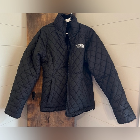The North Face Other - The North Face Girls Reversible Black Jacket